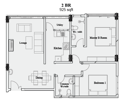 Windward Heights floor plan 3 in Off Mombasa Rd, Nairobi